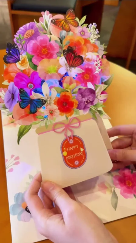 3D Pop-up Music Card