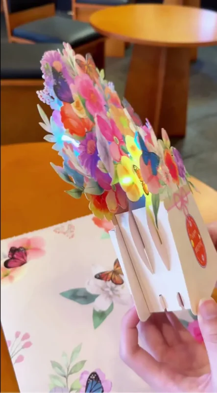 3D Pop-up Music Card